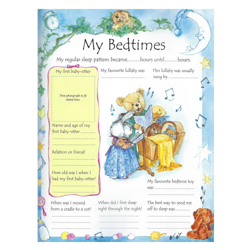 Baby Record Book Keepsake diary Birth to 5 Yrs 2