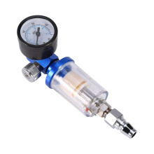 Spray Gun Air Compressor + Air Regulator Oil Water Separator Trap Filter with Tip Accessory Spray Paint Water Trap for Spray Gun