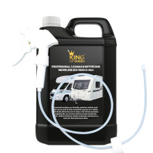 Professional Caravan & Motorhome Waterless Wash and Wax, Caravan Cleaner & Motorhome Cleaner, 4 Litre