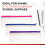 13x5 inch Blue Zip Clear Exam Pencil Case 4