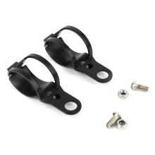 2 Pcs Motorcycle Indicator Turn Fork Bracket, Motorbike Turn Mount Bracket Universal Indicator Fork Bracket Clamp Headlight Holde 30-43mm Metal Fork