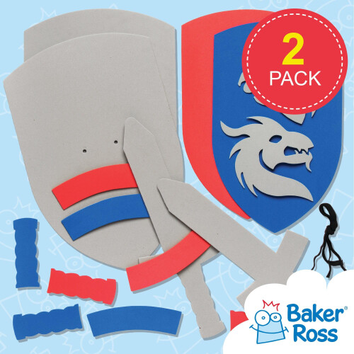 Kids Foam Sword and Shield Kit (Pack of 2) 1