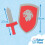 Kids Foam Sword and Shield Kit (Pack of 2) 3