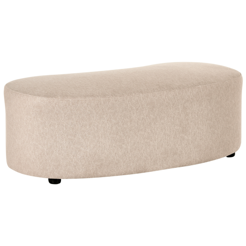 Beliani Ottoman AMAL Fabric Beige