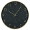 Beliani Wall Clock CREUSE 40 cm Black 1