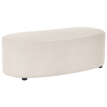 Ottoman AMAL Fabric Light Beige