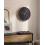 Beliani Wall Clock CREUSE 40 cm Black 2
