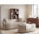 Beliani Sofa AMAL with Ottoman Fabric Beige 2
