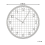 Beliani Wall Clock CREUSE 40 cm Black 3