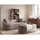 Beliani Sofa AMAL with Ottoman Fabric Taupe 2