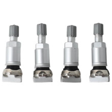 4pcs TPMS Clamp-in Valve Valve Stem for Vauxhall Astra Mercedes W205 W222 Opel GM Buick Chevrolet Dodge Car Tire Pressure Monitor Sensor Wheel Valve