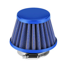 Motorcycle Air Intake Filter Kit, Universal Pit Bike Air Filter 38mm Motorcycle Clamp-on Air Intake Filter Kit for Off-road Motorcycle ATV Quad Dirt