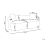 Beliani Sofa AMAL Fabric Light Beige 3
