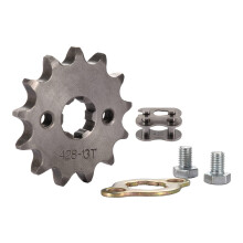 Motorcycle 428-13T Front Sprocket 17mm Replacement for 50cc 70cc 90cc 110cc 125cc Dirt Pit Bike Mini Bike ATV 4 Wheeler Moped
