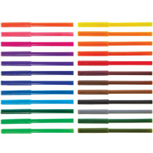 AW345 Fine Tip Fibre Tip Pens Bumper - Pack of 24, Arts and Crafts Felt Tip Pens, Assorted Colours