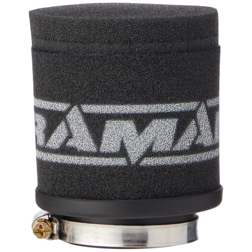 MR-006 Motorcycle Pod Air Filter, Black/Charcoal, 48 mm