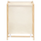 Beliani Laundry Basket MERIN Bamboo Light Brown 45 L 4