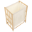 Beliani Laundry Basket MERIN Bamboo Light Brown 45 L 5