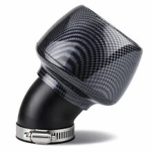 Universal Motorbike Air Filter Carbon Fiber Texture Air Cleaner Intake Filter 42mm for Motorcycle Scooter ATV Dirt Bike
