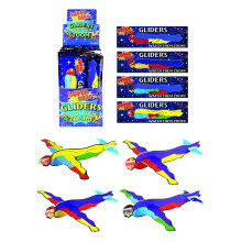 12 x Super Hero Gliders - perfect for party bags and game prizes
