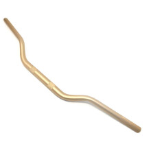 Premium Tapered 28mm Motorcycle Handlebars Fatbars in GOLD Alloy for Motocross | Trials Bike | Supermoto | Streetfighter | Strong, Stylish and