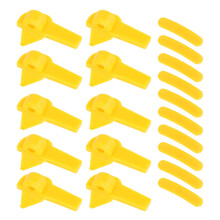 20pcs Tire Changer Plastic Insert Tire Changer Protector Tyre Changer Mount Demount Head Duck Insert Rim Protector Tyre Machine Duck Head Plastic