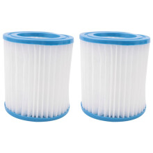 2Pcs Pool Filter Cartridges 89x79x45Mm Replacement Swimming Pool Filter for Pool Filter Pump Cleaner