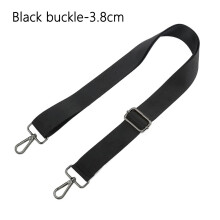 Sangle de sac à bandoulière en nylon noir, réglable et détachable, pour sac à main et sac messager 2049
