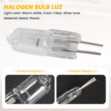 12V Ampoule HalogÈNe À Culot G4, 20 W, 2 Broches, Blanc Chaud