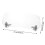 Motorcycle Modified Windsn,Universal Motorcycle Modified Windsn Windshield Spoiler Air Deflector(Transparent) 4