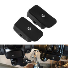 Motorcycle Turn Signal Switch Extension Cap Compatible with Harley Softail Slim Fatboy Breakout Heritage