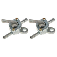 2pcs Fuel Gas Valve Petcock Tap 3Port Shut Off Swtich Pump for ATV Quad Dirt Bike