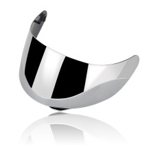 1 * Helmet Lens Visor-Helmet Lens Visor,Motorcycle Wind Shield Helmet Lens Visor Shield Full Face Fit For AGV K1 K3 SV K5 K5-S(silver)