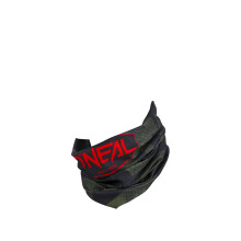 | NECKWARMER | Scarf Neck warmer Mask | Measuring 26cm wide and 47cm high, Wind-Protection, stretchable fabric | One Size (black/green)