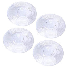 3 1/4" Motorcycle Turn Signal Lens Lenses Kit White Lens For Harley Electra Glides Road King Pack of 4
