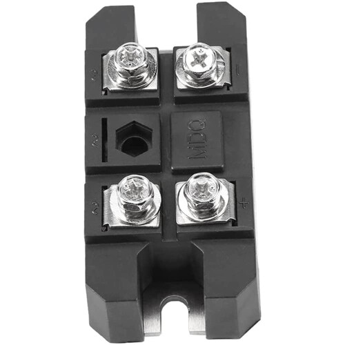 Black Single-Phase Diode Bridge Rectifier 150A Amp High Power 1600V