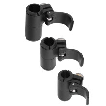 Walking Pole Flip Lock, 3pcs 14/16/18mm Stick Pole External Lock Replacement, Black