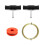 QWORK Car windshield removal tool,universal windshield tool kit with 2 rolls of window glass cutting line with handle 1