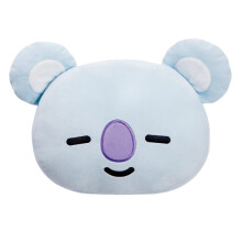 61468 BT21 AURORA-BT21 Official Merchandise, KOYA Plush Cushion-Blue, Medium