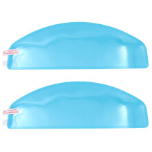 Motorcycle Helmet Anti Rain Film, 24.5x8.8cm Rain-proof Helmet Lens Sticker Universal Clear Waterproof Film