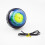 (Red)Lightup Gyroscope Gravity Ball For Hand Grip And Strengthening Workout Sessions 8