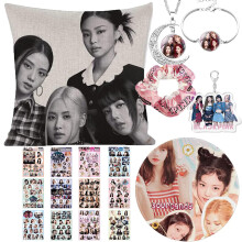 Blackpink Merchandise Set, Blackpink Fan Items, Kpop Blackpink Gift Set for Fans, Blackpink Cushion Cover, Blackpink Stickers