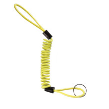 Minder Cable for Motorcycle Scooter Motorbike Disc Lock Reminder, Yellow