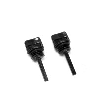 2pcs 19mm 25mm Generator Oil Dipstick and Oil Filler Cap, Compatible With Honda GX160/GX340/GX390 Engine168F/188F Lawnmower (M19-2Pcs)