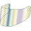 Visor FF811 Vector II, Iridium Rainbow 1