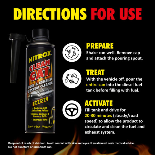 Catalytic Converter Diesel Cleaner, 500 ml 2