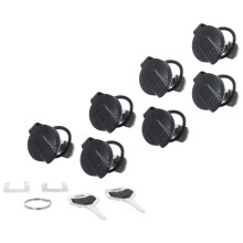 LOCKS FOR TRAX ION/EVO/ADV 7 PCS WITH 2 KEYS
