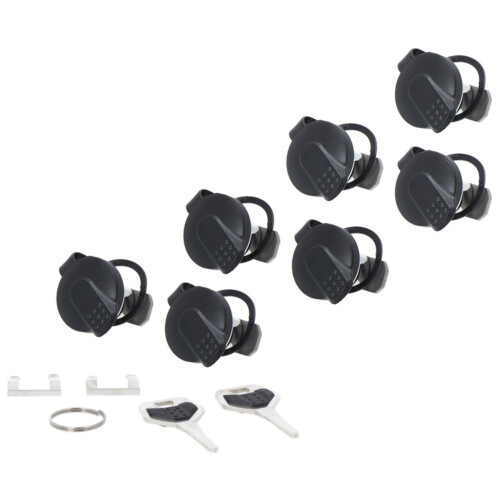 LOCKS FOR TRAX ION/EVO/ADV 7 PCS WITH 2 KEYS