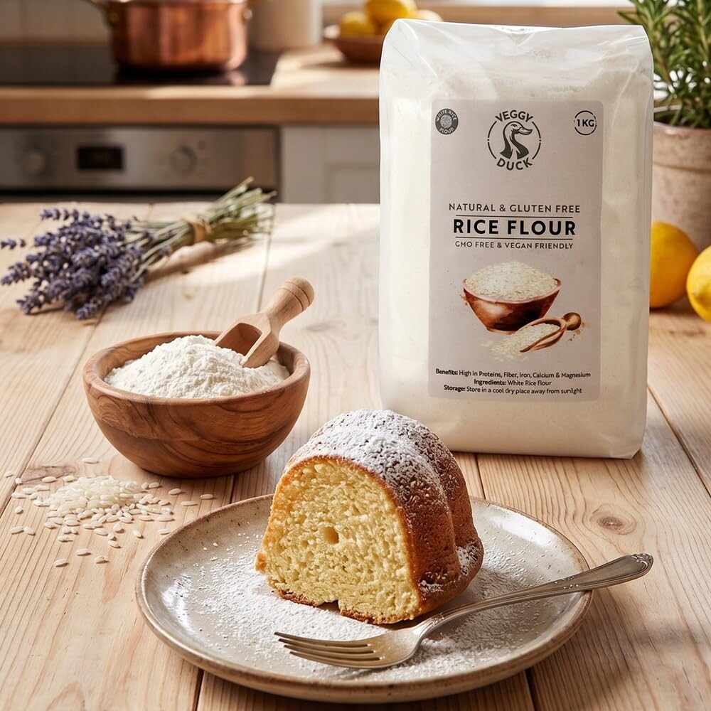 - White Rice Flour (1Kg) - Gluten Free | GMO Free | Vegan on OnBuy