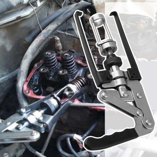 Universal Overhead Valve Spring Remover Compressor Stem Engine Seal Keeper Tool No-Removal Pressure-Type Pliers 1